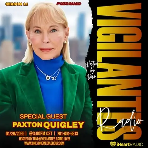 Podcast Thumbnail of Author Paxton Quigley